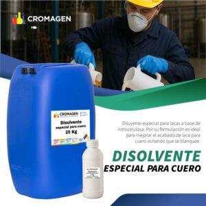 Disolvente especial para cuero