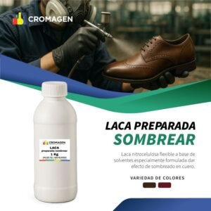 Laca preparada para sombrear