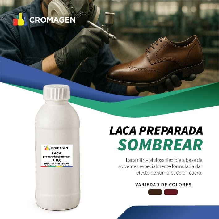 Laca preparada para sombrear