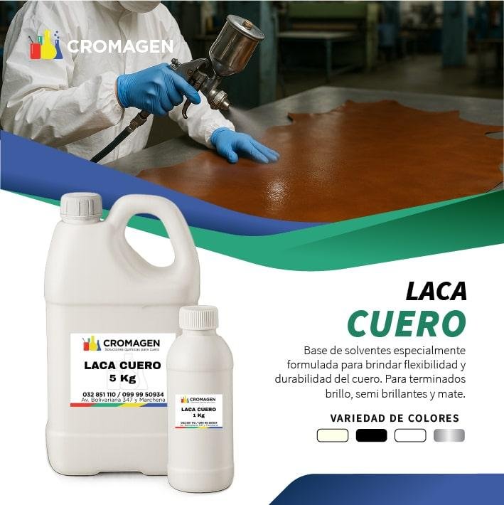 Laca especial para todo tipo de cuero